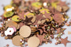 Sizzix Making Essential - Sequins & Beads, Rose Gold, 5PK