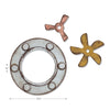 Sizzix Bigz Die - Steampunk Parts by Tim Holtz