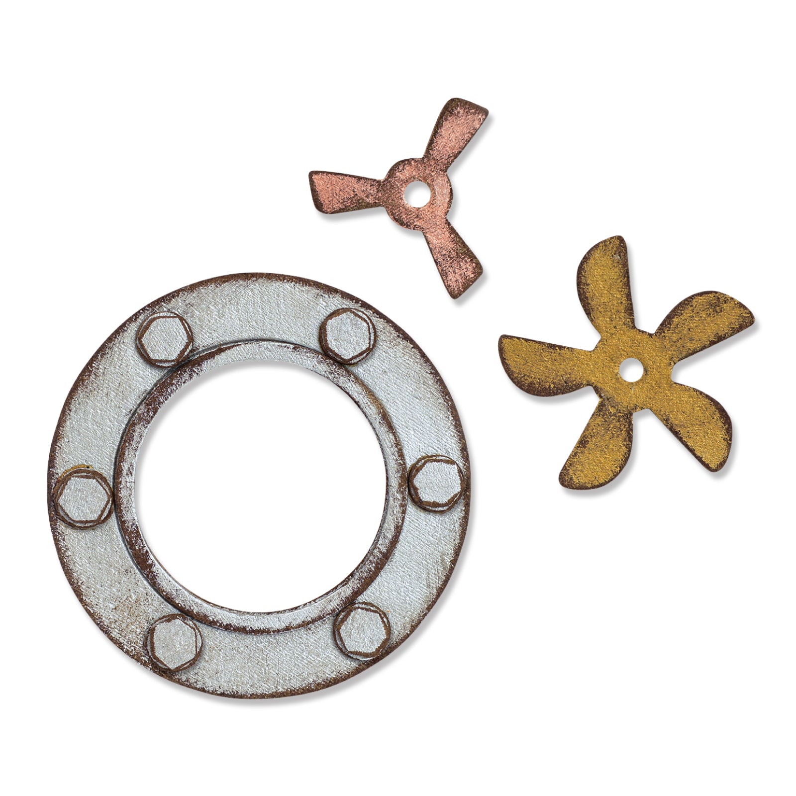 パーツ fumiya yokoyama! Sizzix Bigz Die - Steampunk Parts by Tim Holtz – Sizzix.com