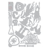 Sizzix Thinlits Die Set 17PK - Frightful Things by Tim Holtz