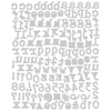 Sizzix Thinlits Die Set 146PK - Alphanumeric Tiny Type Lower by Tim Holtz