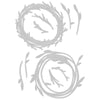 Sizzix Thinlits Die Set 10PK - Funky Wreath by Tim Holtz