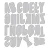 Sizzix Thinlits Die Set 26PK - Alphanumeric Shadow Upper by Tim Holtz