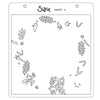 Sizzix Layered Stencils 4PK - Dove