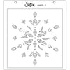 Sizzix Layered Stencils 4PK - Snowflake