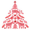 Sizzix Layered Clear Stamps Set 3PK - Folk Tree