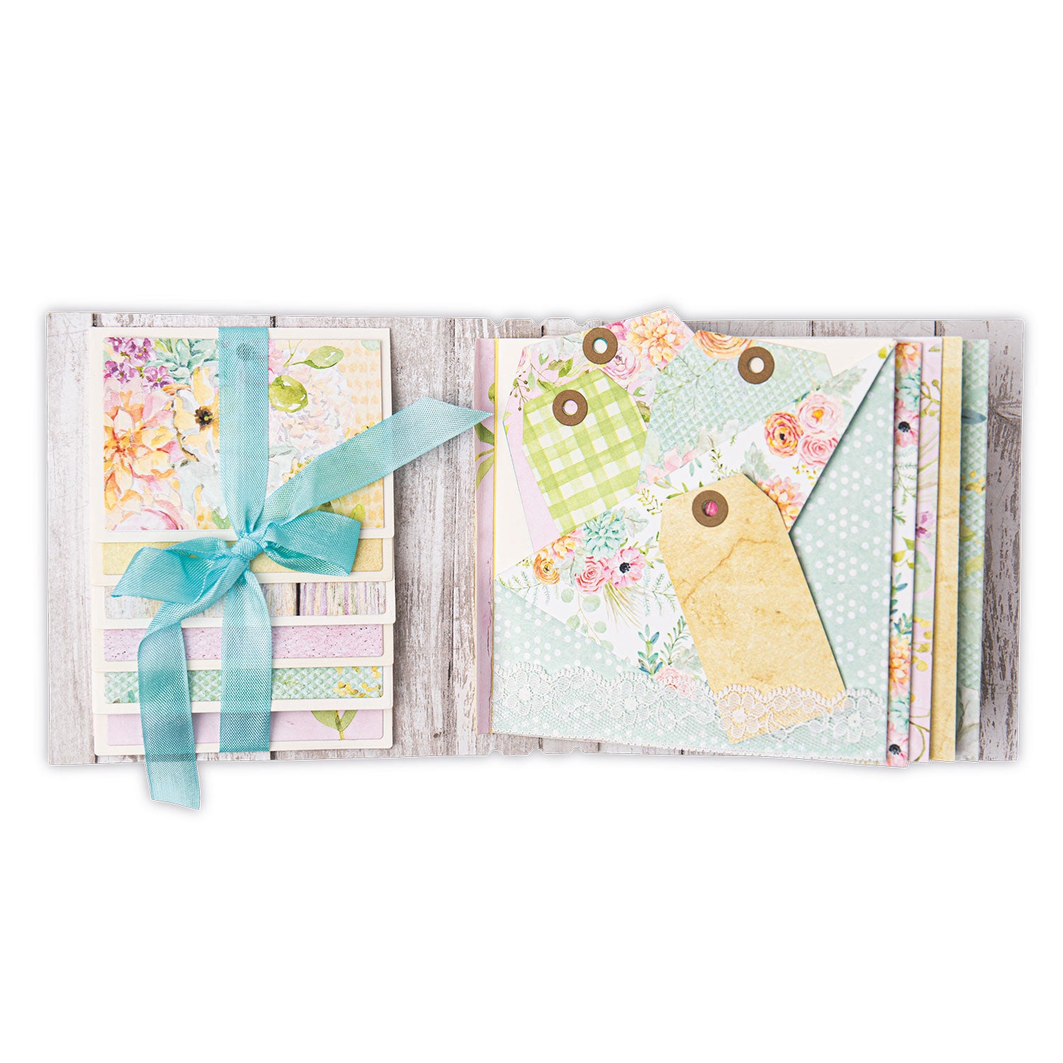 Sizzix Thinlits Die Set - Card, Waterfall & Tags by Eileen Hull