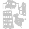 Sizzix Thinlits Die Set 4PK - Wacky Transport #1 by Tim Holtz