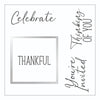 Sizzix Framelits Die Set 4PK w/5PK Stamps - Floral Celebration