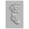 Sizzix 3-D Impresslits Embossing Folder - Christmas Stocking