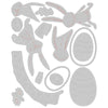 Sizzix Thinlits Die Set 15PK - Bunny Games by Tim Holtz