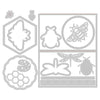 Sizzix Thinlits Die Set 16PK - Summer Spinner Card