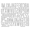 Sizzix Thinlits Die Set 73PK - Alphanumeric Theory by Tim Holtz