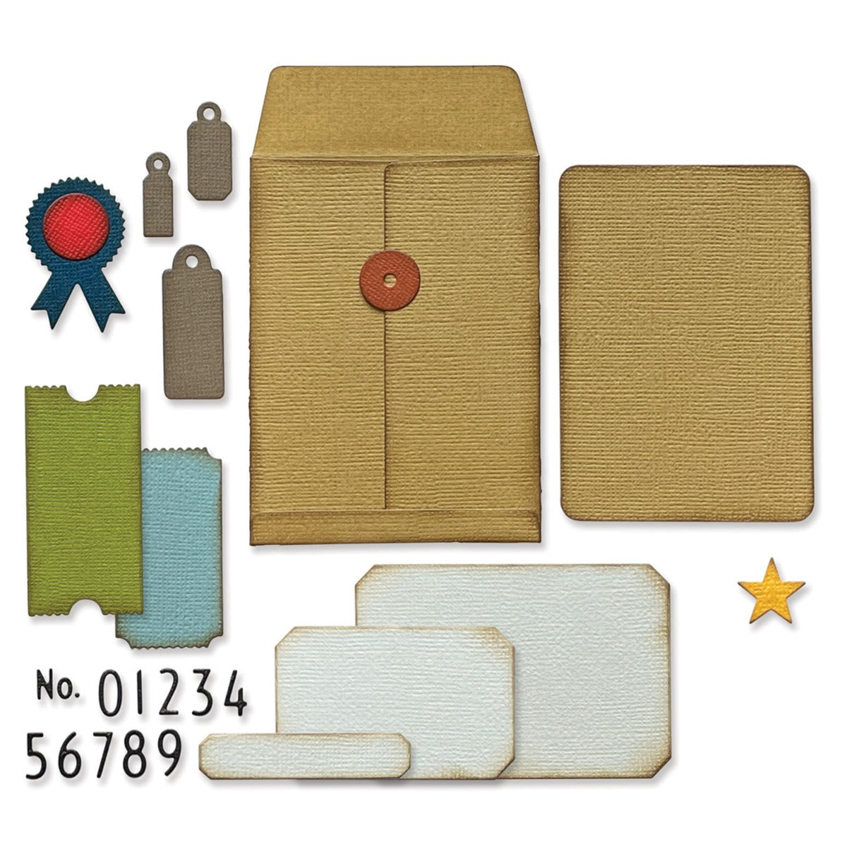 Sizzix Thinlits Die Set 45PK - Collector by Tim Holtz – Sizzix.com