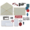 Sizzix Thinlits Die Set 48PK - Postale by Tim Holtz