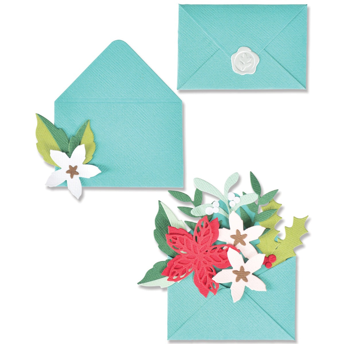 Sizzix Thinlits Die Set 13PK - Festive Envelope – Sizzix.com