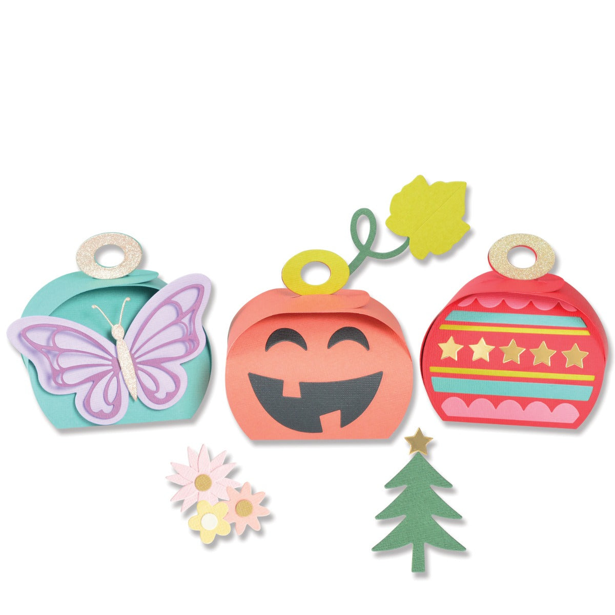 Sizzix Thinlits Die Set 12PK - Holiday Gift Boxes – Sizzix.com