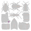 Sizzix Thinlits Die Set 9PK - Patterned Bugs