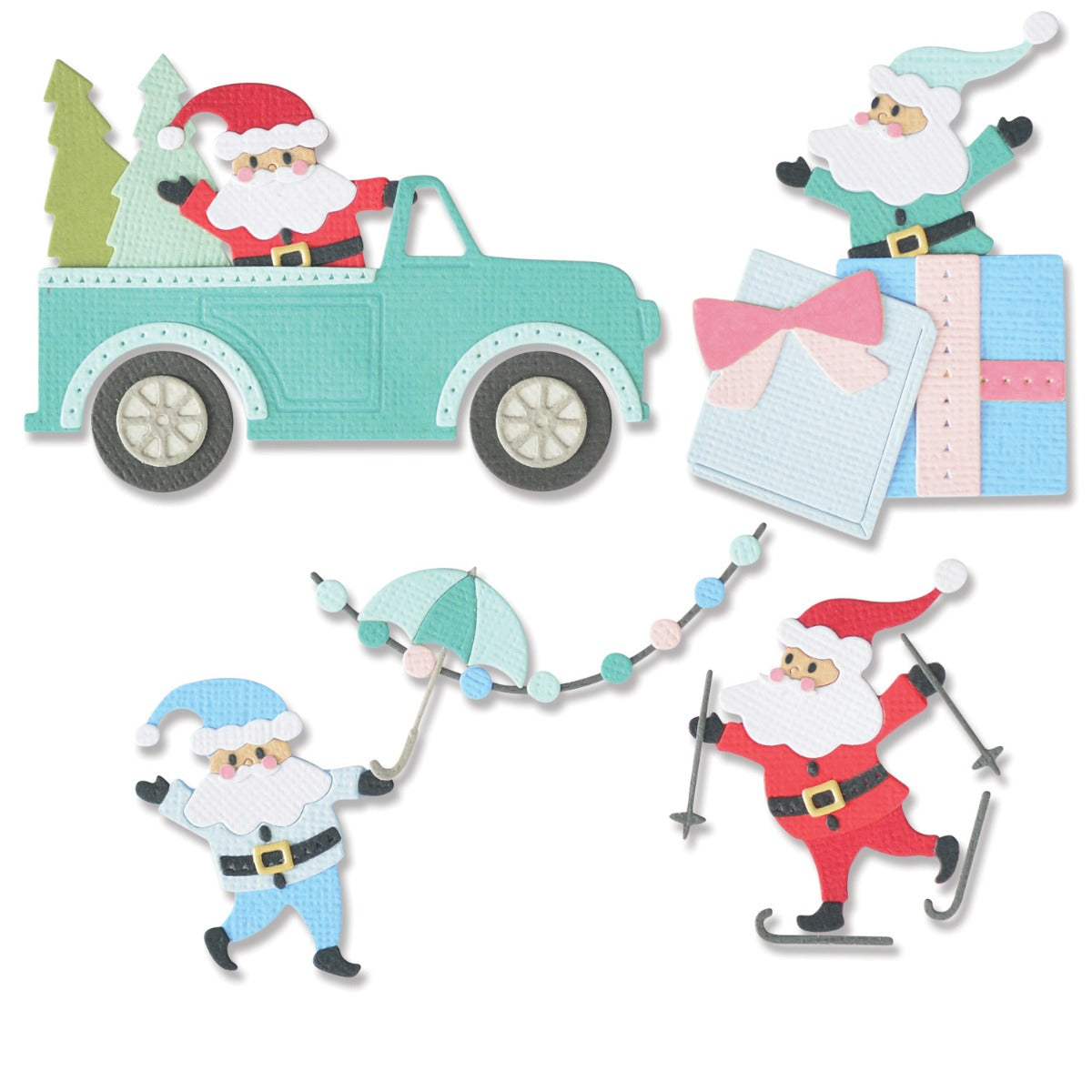 Sizzix Thinlits Die Set 11PK - Santa Activities – Sizzix.com
