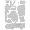 Sizzix Thinlits Die Set 11PK - Santa Activities