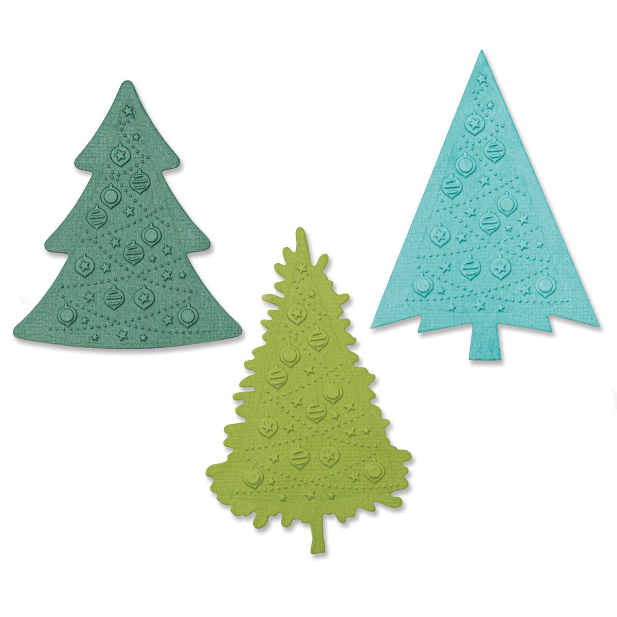 Sizzix Switchlits Embossing Folder - Festive Trees – Sizzix.com