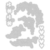 Sizzix Thinlits Die Set 6PK - Cut-Pop Valentine
