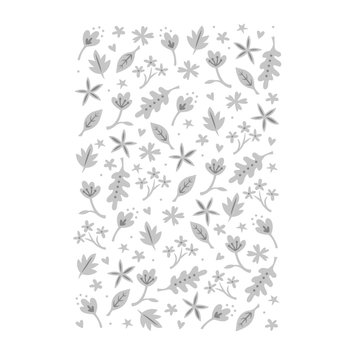 Sizzix Multi-Level Textured Impressions By Jennifer Ogborn Delicate Leaves #666139 main image 1