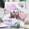 Sizzix 3-D Textured Impressions Embossing Folder - Mark Making Hearts