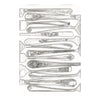 Sizzix 3-D Textured Impressions Embossing Folder - Silverware by Eileen Hull