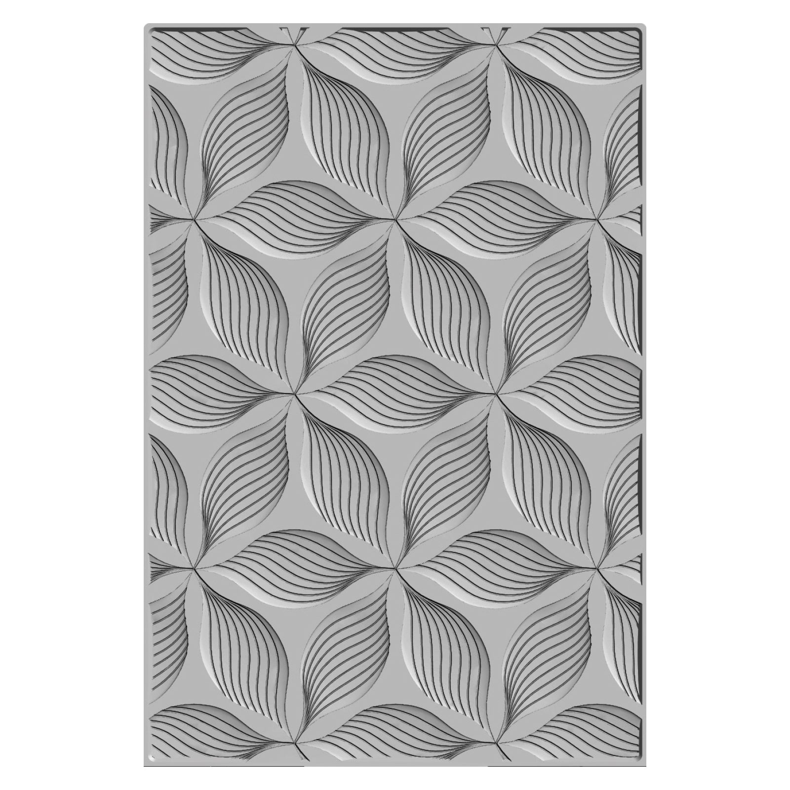 Sizzix 3-D Textured Impressions Embossing Folder Defined Petals by