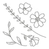 Sizzix Framelits Dies w/Stamps - Botanical Frames by Alexis Trimble