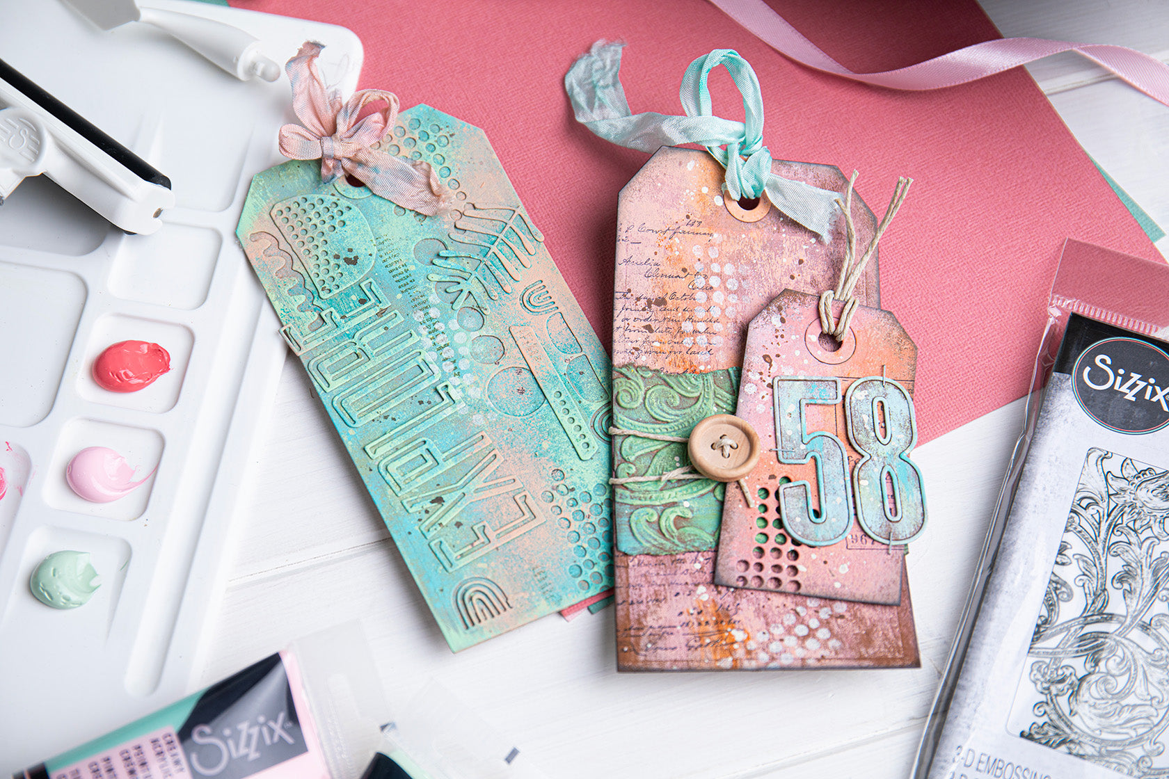 Sizzix Wilde bloemen van Tim Holtz Thinlits Stansen, 12-delige set, staal, Funky Floral #2, 19,1 x 14,3 x 0,3 cm Sizzix Wilde bloemen van Tim Holtz Thinlits Stansen, 12-delige set, staal, Funky Floral #2, 19,1 x 14,3 x 0,3 cm