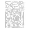 Sizzix Thinlits Dies - Abstract Elements by Tim Holtz