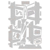 Sizzix Thinlits Die Set 25PK - Road Trip Colorize by Tim Holtz