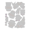 Sizzix Thinlits Die Set 9PK - Tailored by Tim Holtz