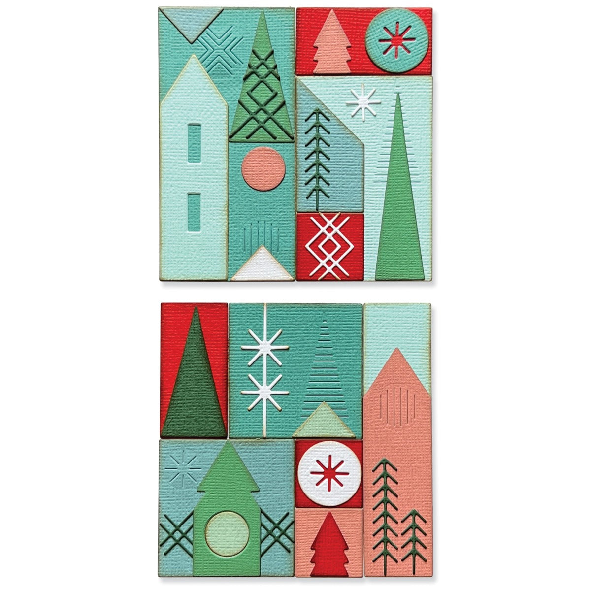 dwt holiday zelte sio line Thinlits Die Set 27PK