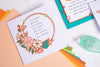Sizzix Thinlits Die Set 7PK – Floral Round by Lisa Jones