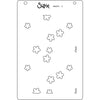 Sizzix A6 Layered Stencils 4PK - Lacey by Kath Breen