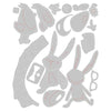 Sizzix Thinlits Die Set 17PK - Vault Bunny + Chick by Tim Holtz