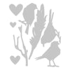 Sizzix Thinlits Die Set 8PK - Vault Lovebirds by Tim Holtz