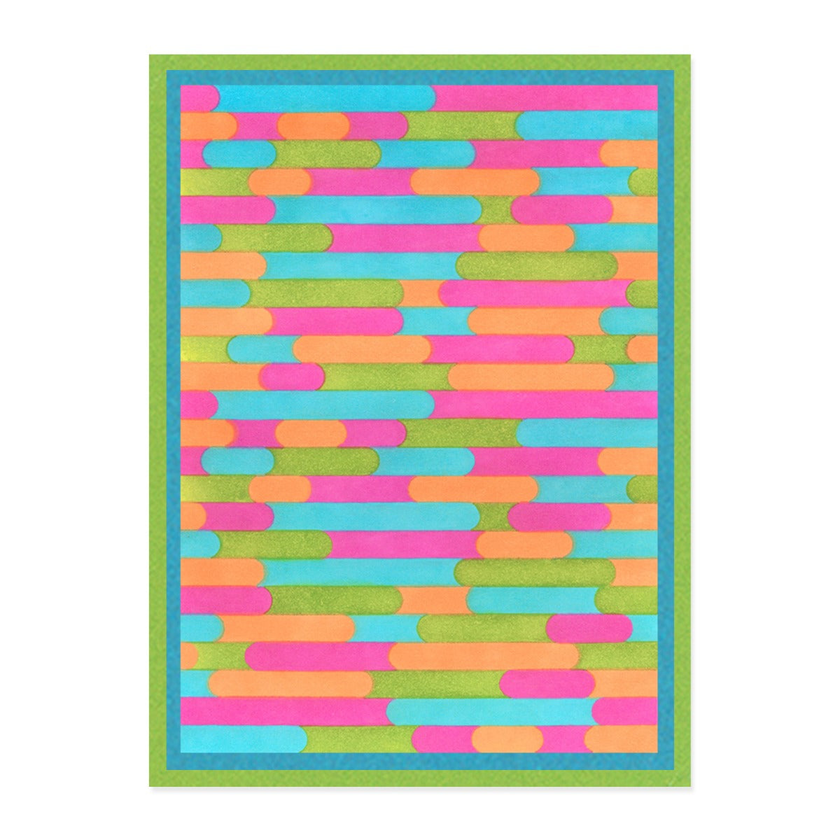 Sizzix A6 Layered Stencils 4PK - Cosmopolitan, Downtown by Stacey