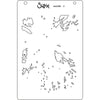 Sizzix A6 Layered Stencils 4PK €“ Cosmopolitan, Floral Impressions by Stacey Park