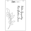 Sizzix A6 Layered Stencils 4PK -Cosmopolitan, Frond by Stacey Park