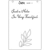 Sizzix A6 Layered Stencils 4PK -Cosmopolitan, Frond by Stacey Park
