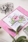 Sizzix Framelits Die Set 1PK w/Stamp - Floral Mix Cluster by 49 and Market