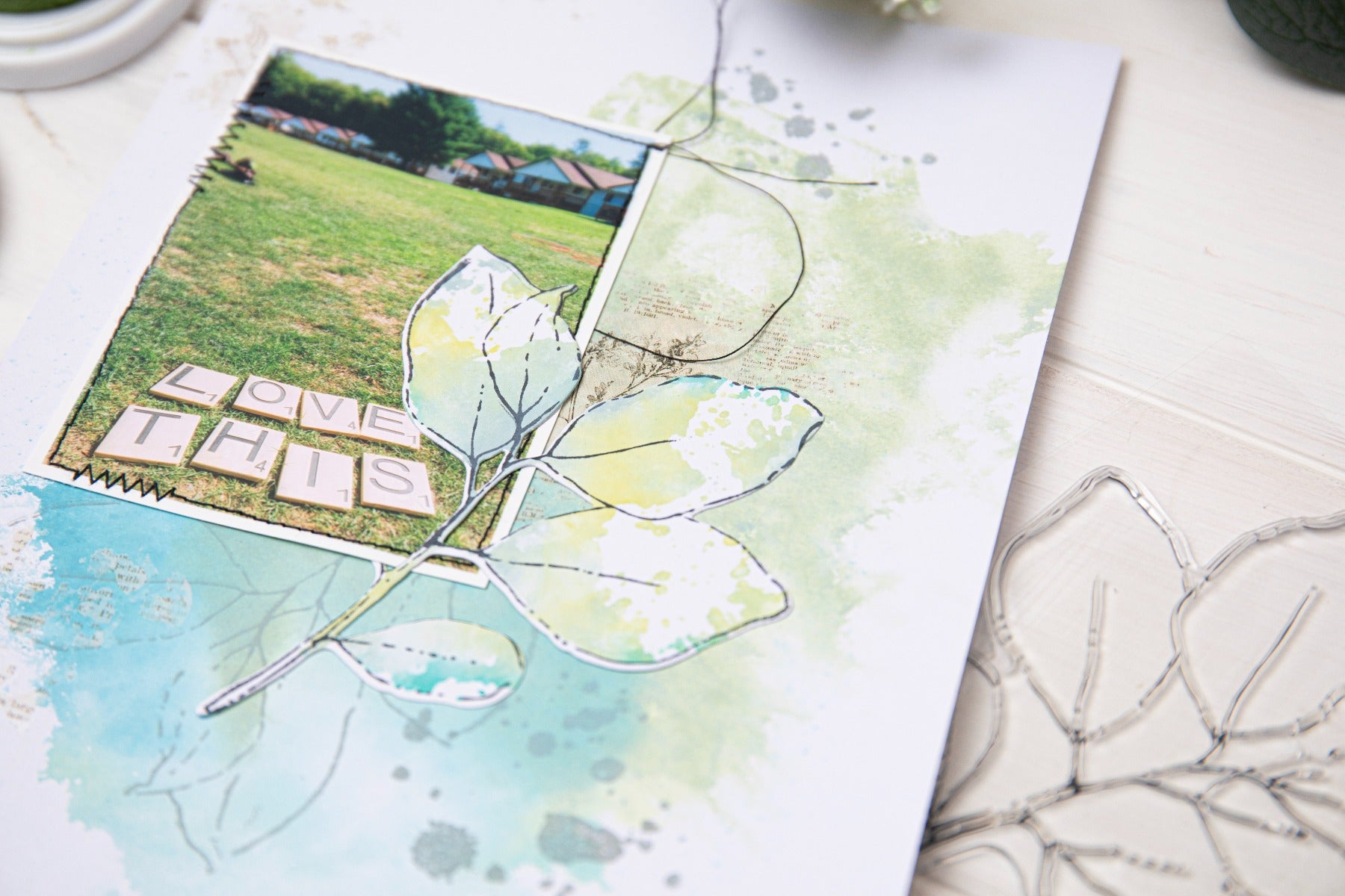 A5 Clear Stamps Set 11PK W/ Framelits Die Set Painted Pencil Le By 49 And Market A5 Clear Stamps Set 11PK W/ Framelits Die Set Painted Pencil Le By 49 And Market
