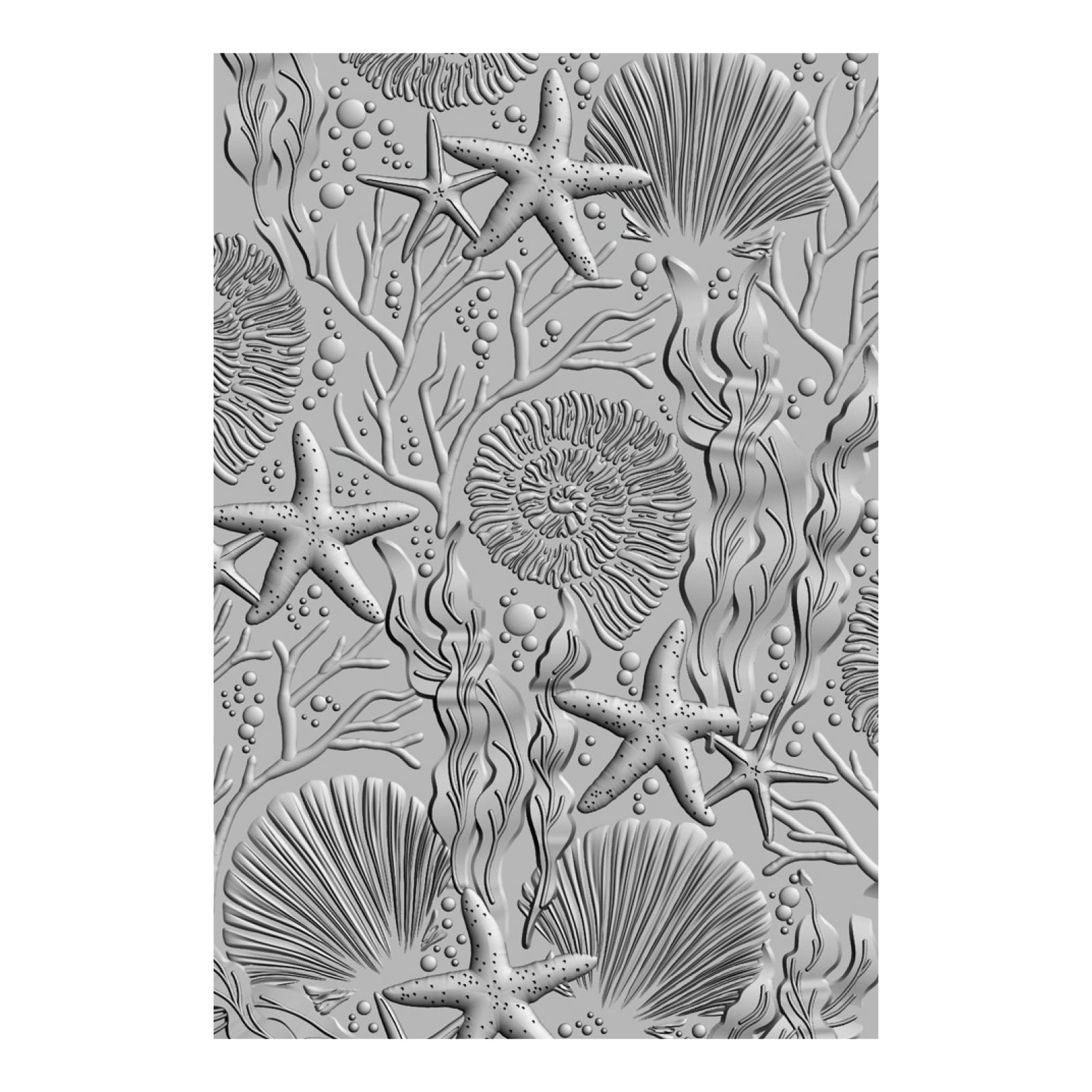 Sizzix 3-D Textured Impressions Embossing Folder - Under the Sea ...