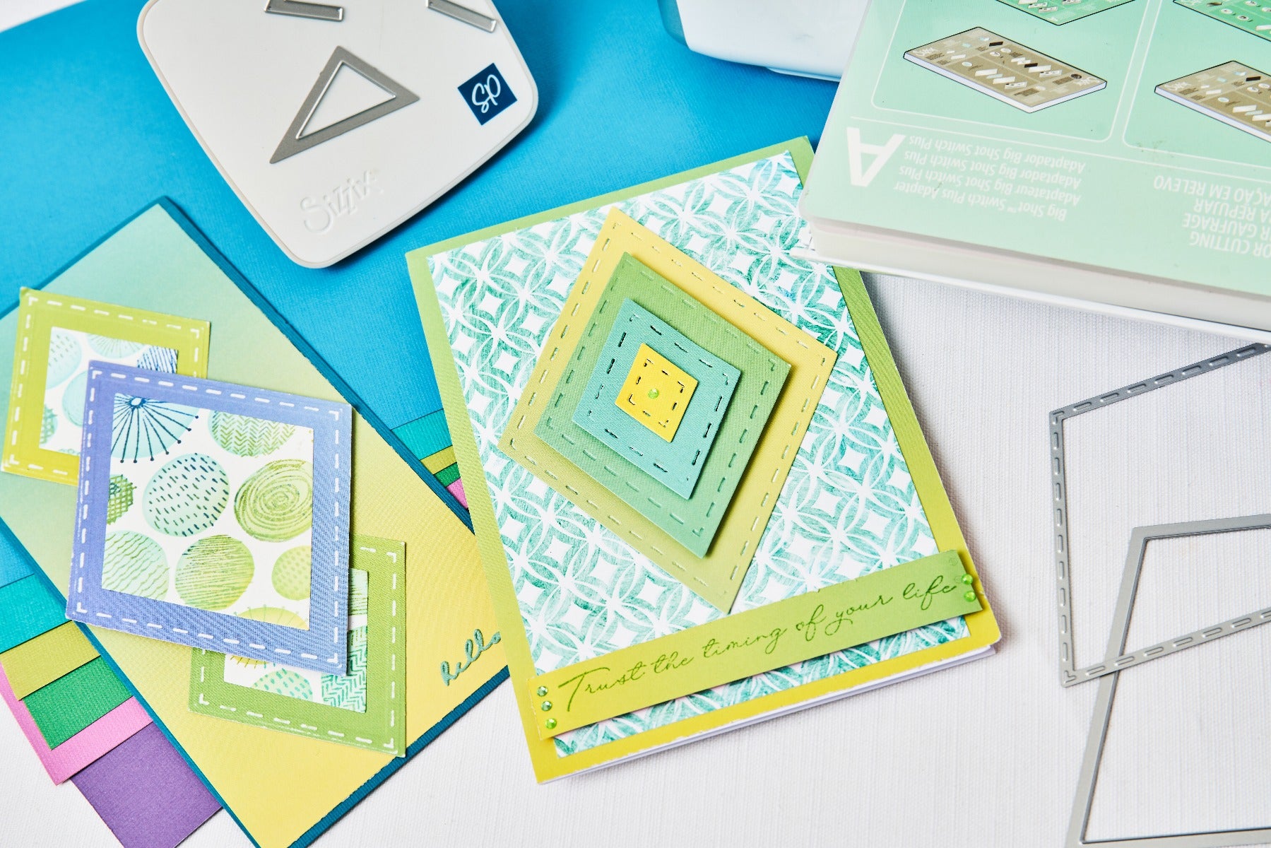 Sizzix Frame Sizzix Framelits Die Set 13PK - Fanciful Framelits, Katy Deco Diamonds ...