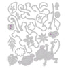 Sizzix Clear Stamps Set 15PK - Going Bananas by Catherine Pooler