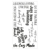 Sizzix Clear Stamps Set 10PK - Va-Cay Mode by Catherine Pooler